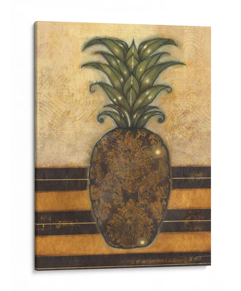 Regal Pineapple Ii - Norman Wyatt Jr. | Cuadro decorativo de Canvas Lab