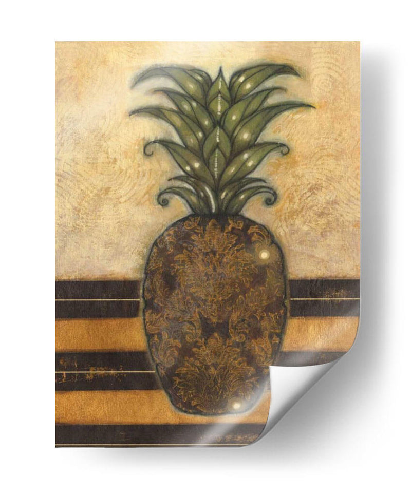 Regal Pineapple Ii - Norman Wyatt Jr. | Cuadro decorativo de Canvas Lab