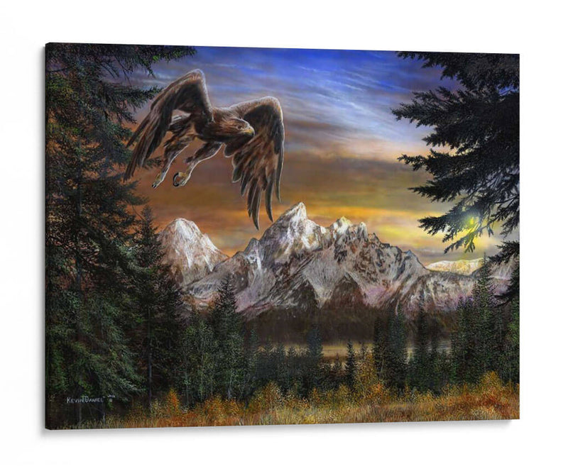 Águila Elevadora - Kevin Daniel | Cuadro decorativo de Canvas Lab
