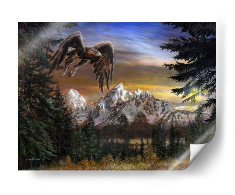 Águila Elevadora - Kevin Daniel | Cuadro decorativo de Canvas Lab