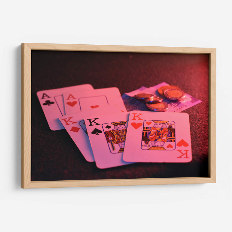 Póquer II - Alvaro Martinz | Cuadro decorativo de Canvas Lab