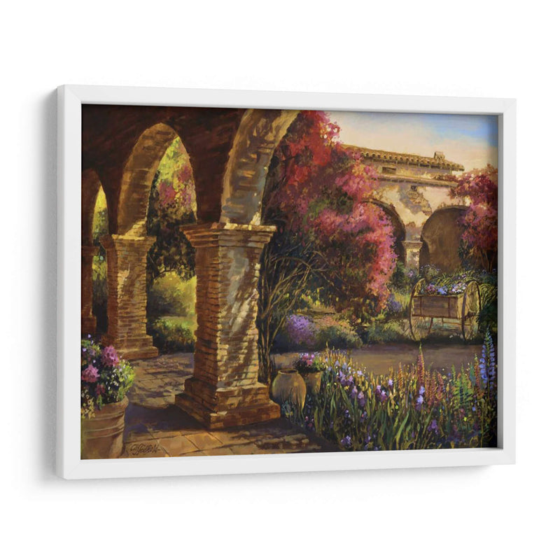 Jardín De Misión - Clif Hadfield | Cuadro decorativo de Canvas Lab