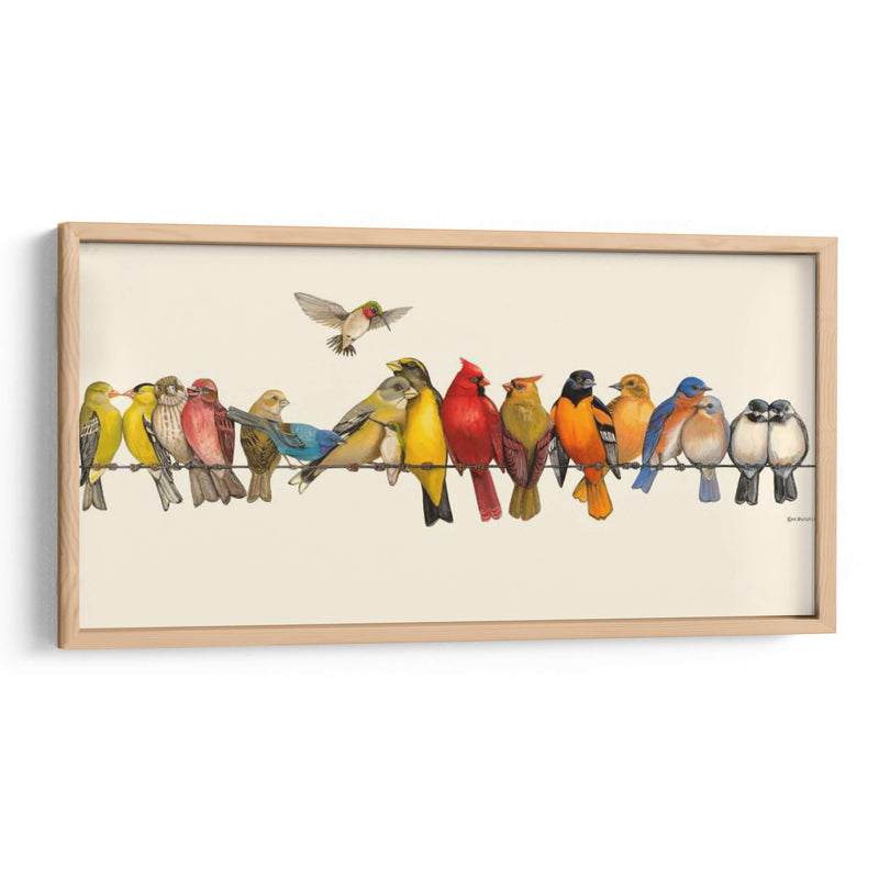 Bird Menagerie I - Wendy Russell | Cuadro decorativo de Canvas Lab