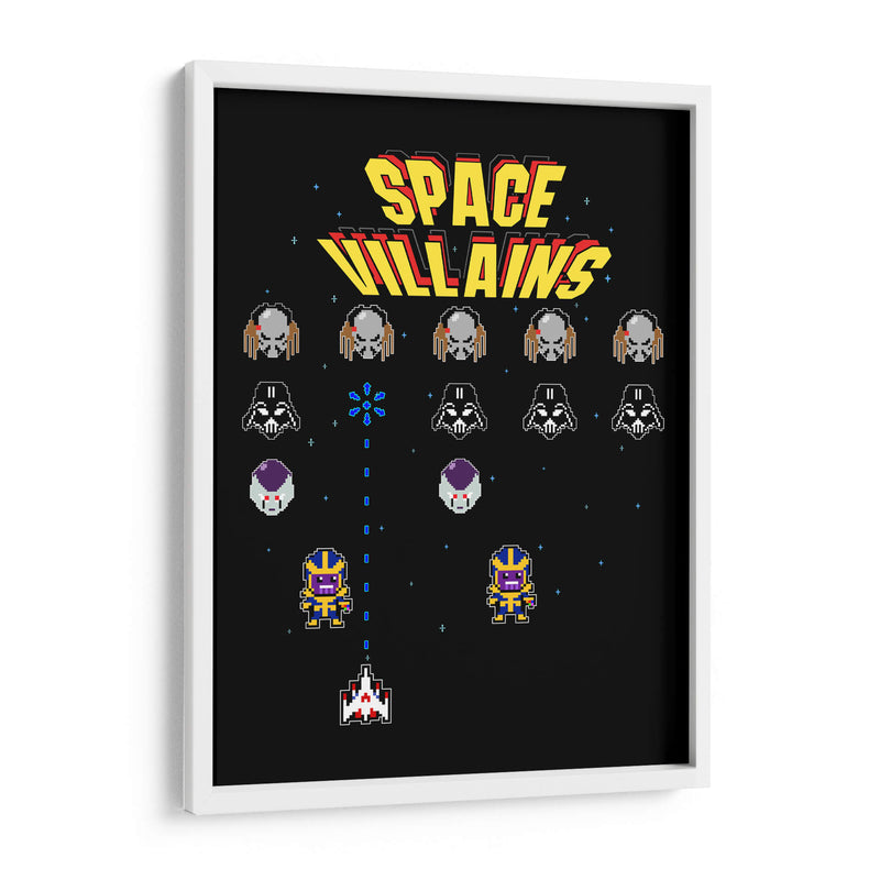 Villanos del espacio - Roge I. Luis | Cuadro decorativo de Canvas Lab