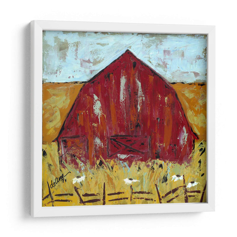 Gran Rojo I - Deann Hebert | Cuadro decorativo de Canvas Lab