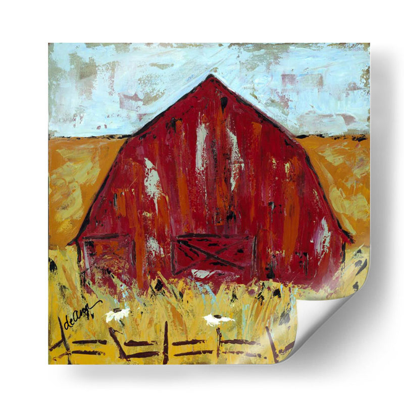 Gran Rojo I - Deann Hebert | Cuadro decorativo de Canvas Lab