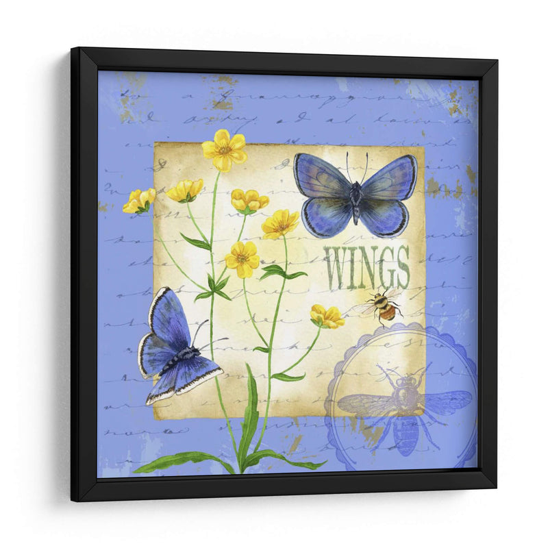 Mariposa Meadow Iv - Jane Maday | Cuadro decorativo de Canvas Lab