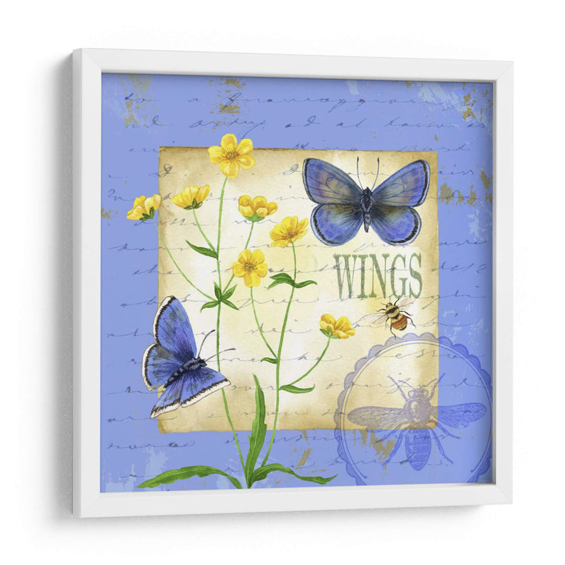 Mariposa Meadow Iv - Jane Maday | Cuadro decorativo de Canvas Lab