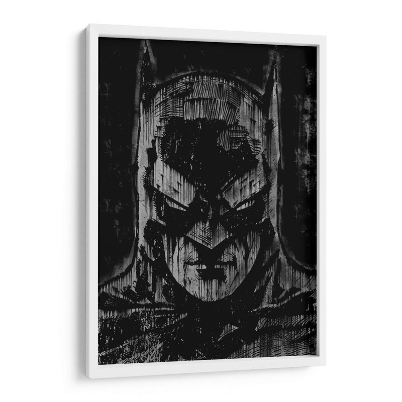 Batman Drip - Dry Ink | Cuadro decorativo de Canvas Lab