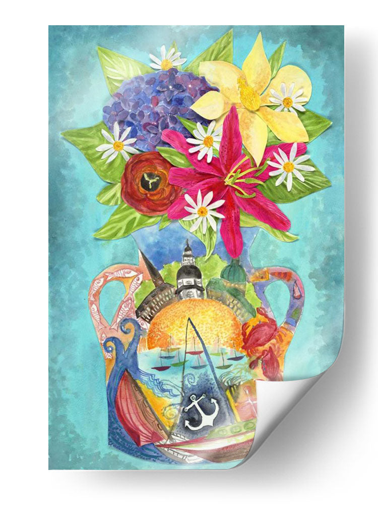 Bouquet De Annapolis - Kaeli Smith | Cuadro decorativo de Canvas Lab