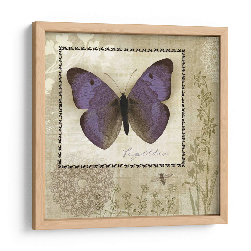 Mariposa Notas I - Beth Anne Creative | Cuadro decorativo de Canvas Lab