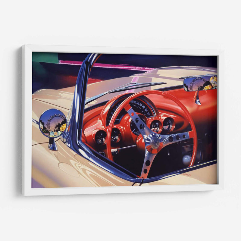 58 Corvette - Graham Reynolds | Cuadro decorativo de Canvas Lab