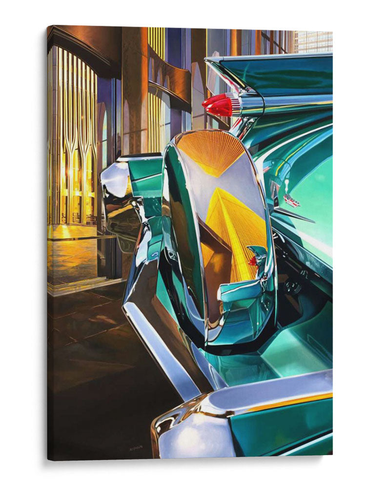 59 Cadillac Golpe Deville - Graham Reynolds | Cuadro decorativo de Canvas Lab