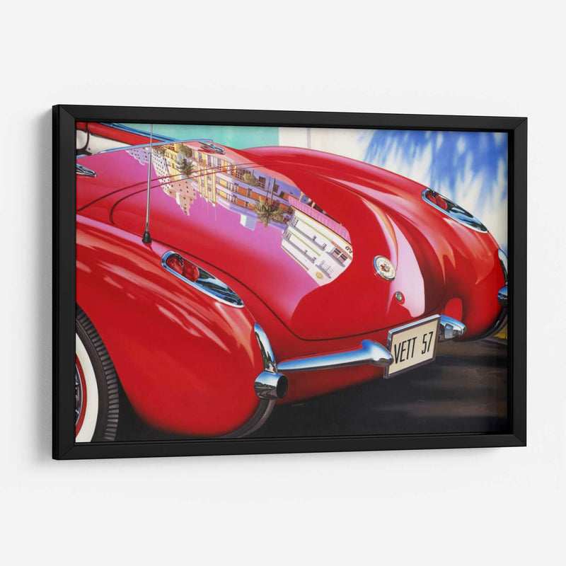 57 Corvette - Graham Reynolds | Cuadro decorativo de Canvas Lab