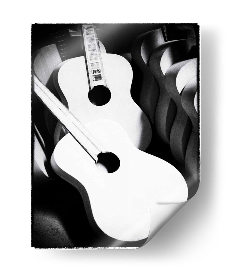 Guitarra Fábrica Vii - Tang Ling | Cuadro decorativo de Canvas Lab