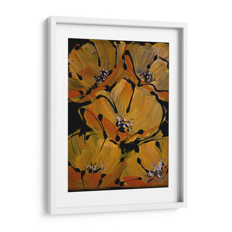 Papaver jaune - David Ríos | Cuadro decorativo de Canvas Lab