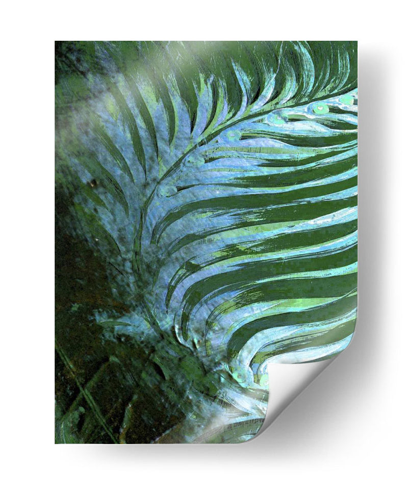 Emerald Feathering I - Danielle Harrington | Cuadro decorativo de Canvas Lab