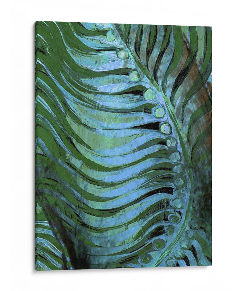 Emerald Feathering Ii - Danielle Harrington | Cuadro decorativo de Canvas Lab