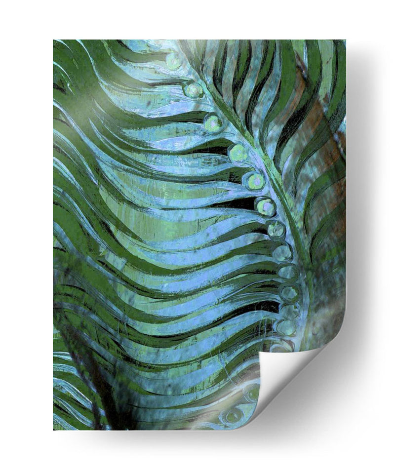 Emerald Feathering Ii - Danielle Harrington | Cuadro decorativo de Canvas Lab