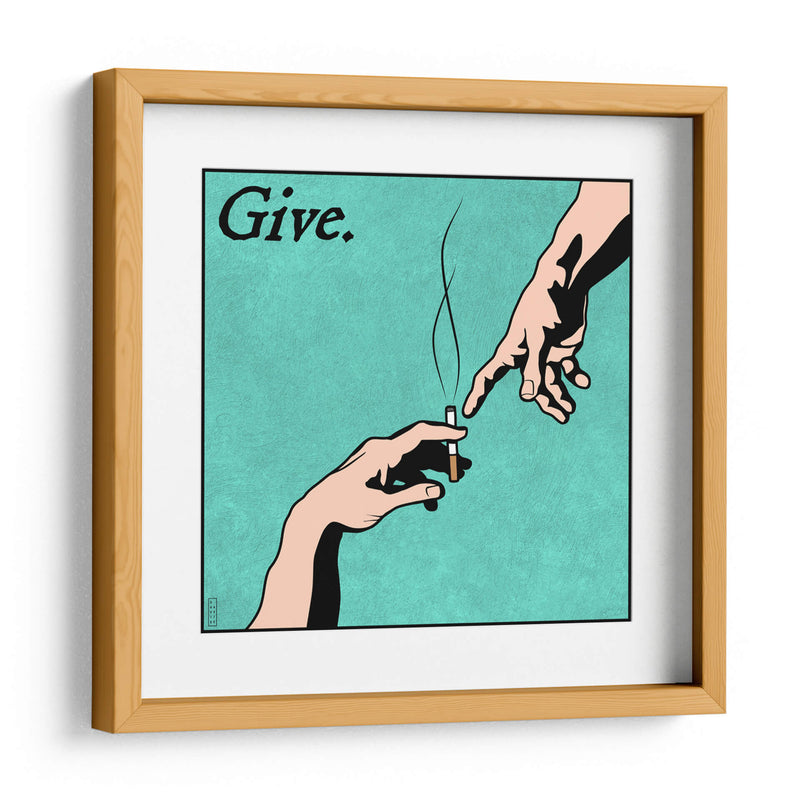 Give - David Aste | Cuadro decorativo de Canvas Lab