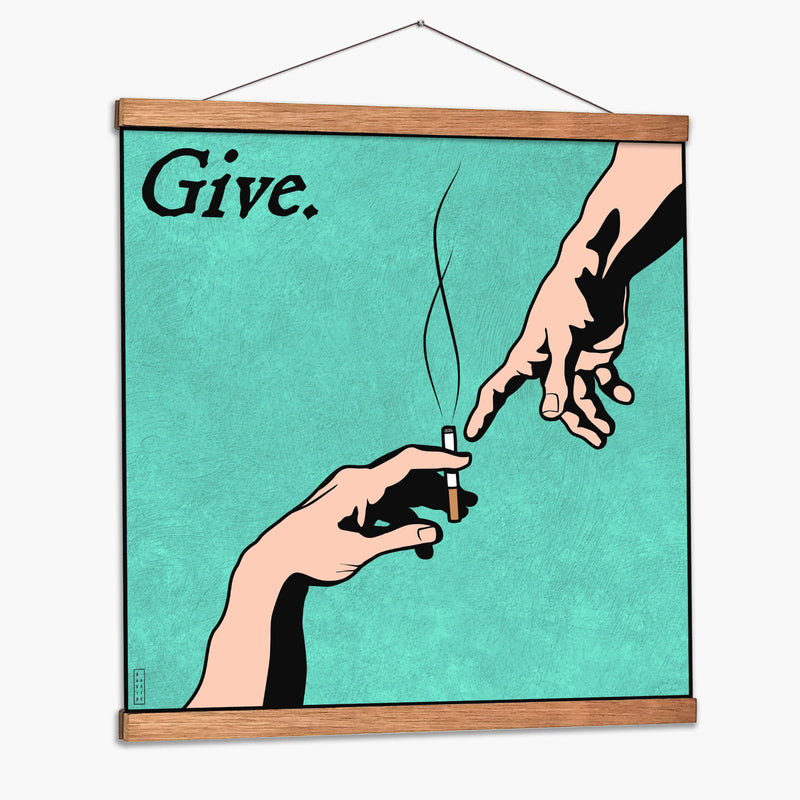 Give - David Aste | Cuadro decorativo de Canvas Lab