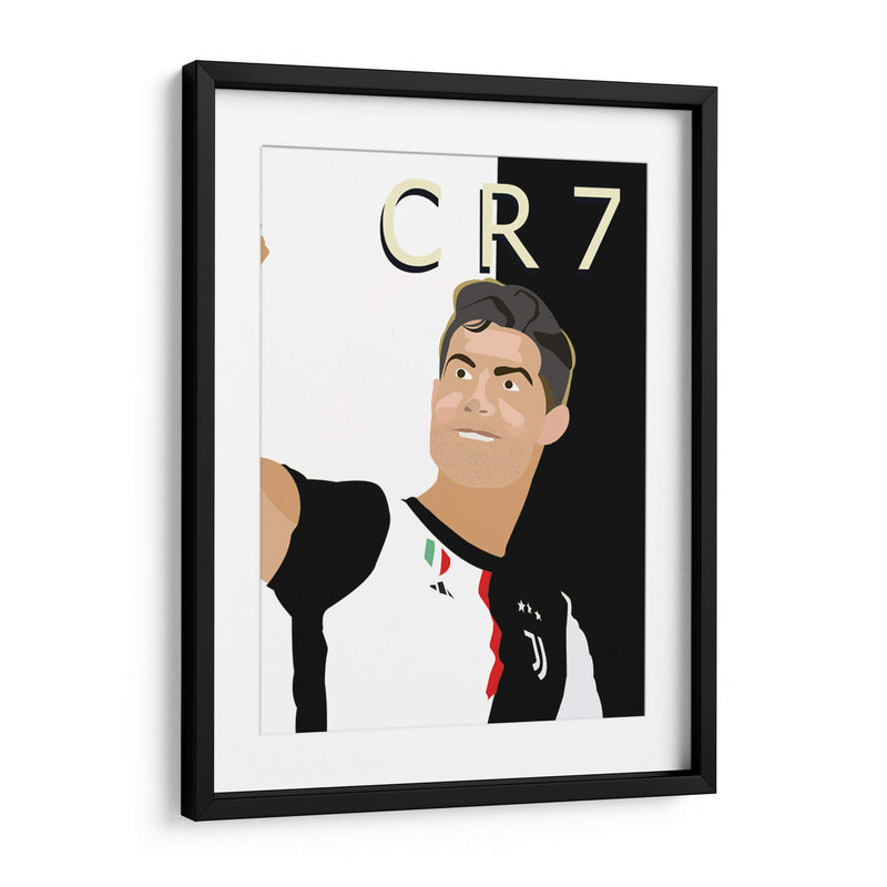 Cristiano Ronaldo CR7 - Eduardo Hernández | Cuadro decorativo de Canvas Lab
