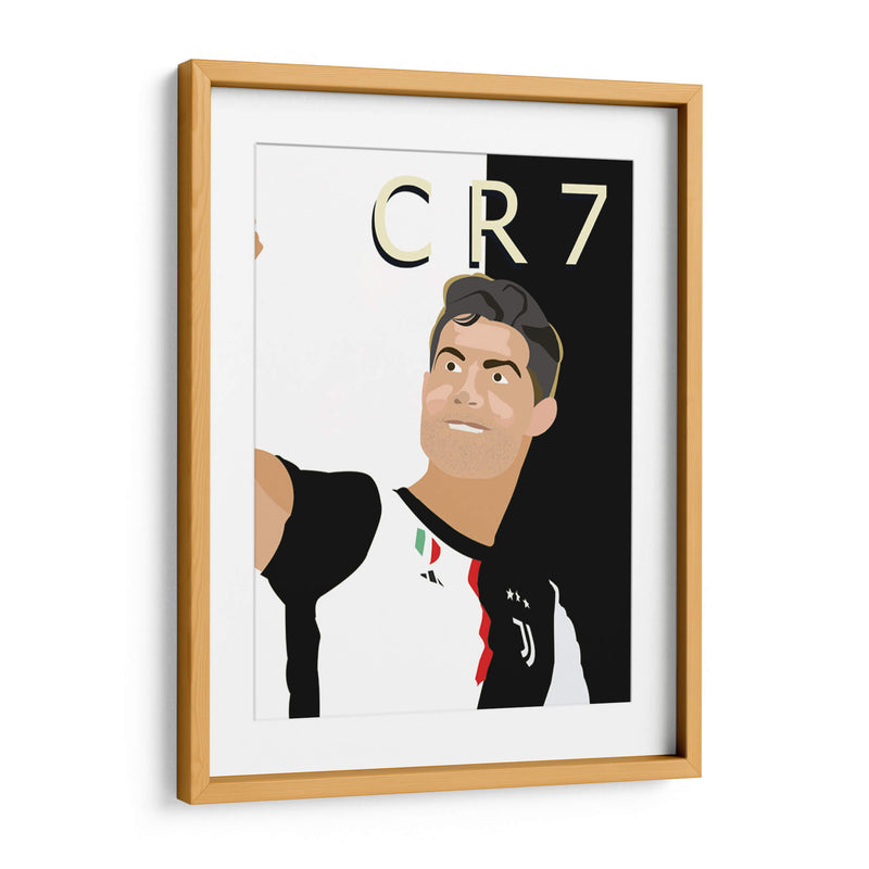 Cristiano Ronaldo CR7 - Eduardo Hernández | Cuadro decorativo de Canvas Lab