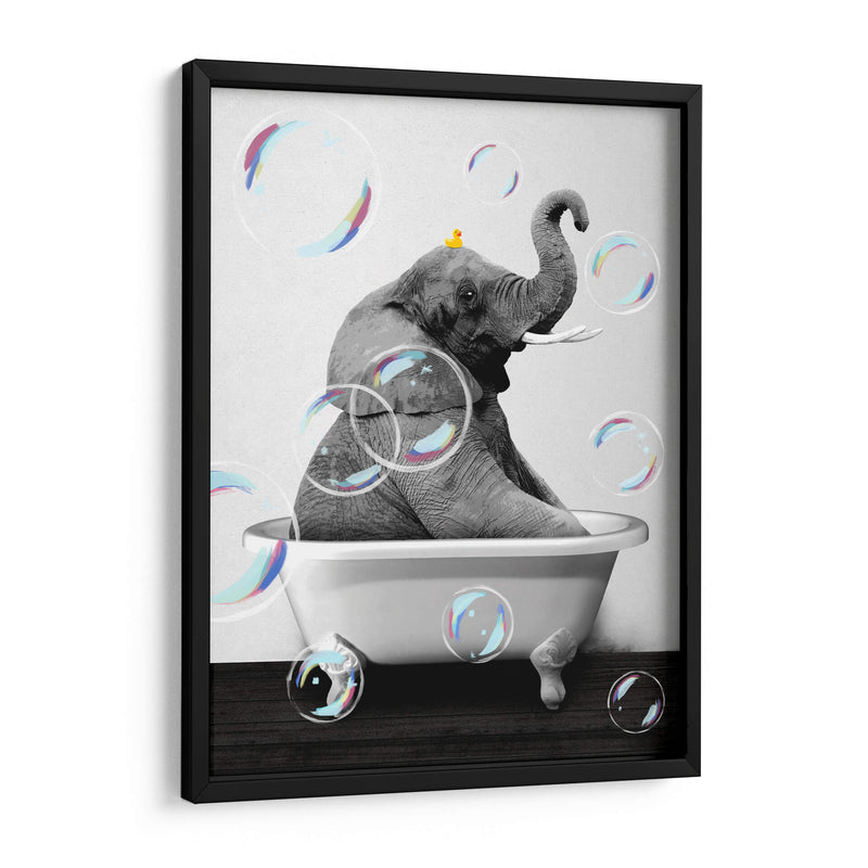 Elephant Bath - Animals Daily | Cuadro decorativo de Canvas Lab