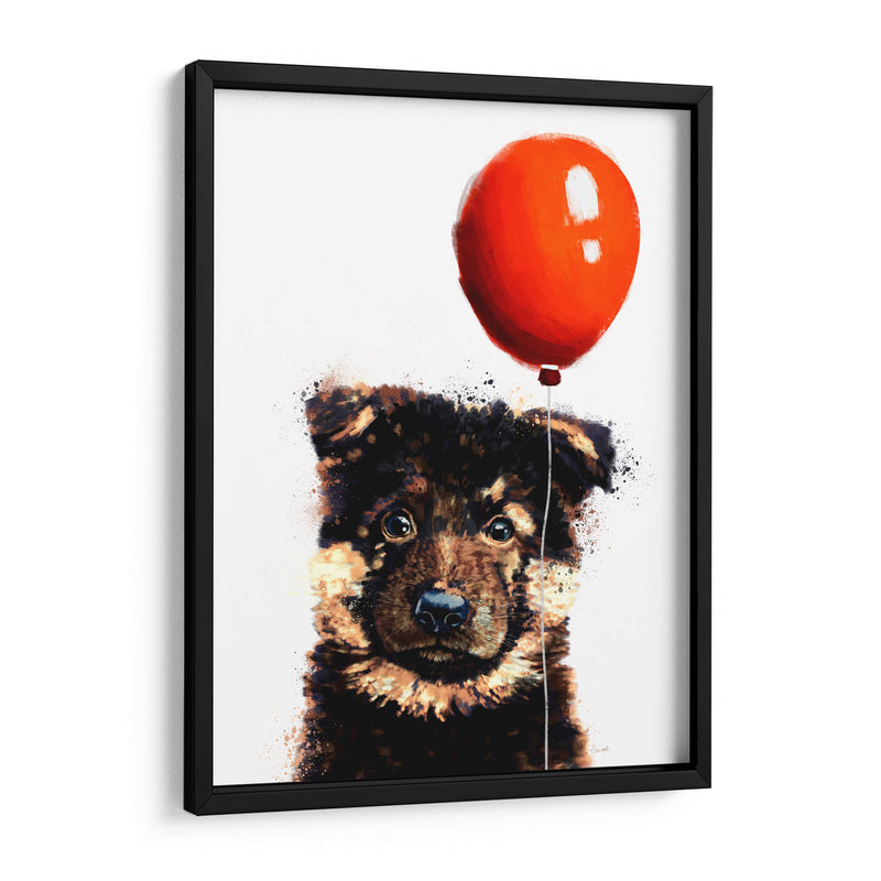 Baby Dog Balloon - Hue Art | Cuadro decorativo de Canvas Lab