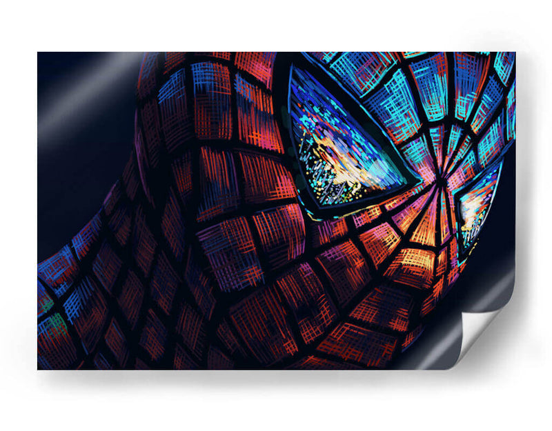 Spidey City Lights - David Aste | Cuadro decorativo de Canvas Lab