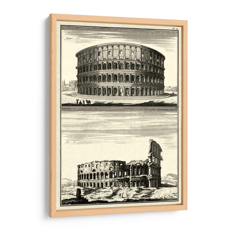 El Coliseo - Denis Diderot | Cuadro decorativo de Canvas Lab