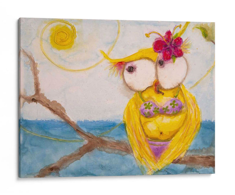 Sra. Hoo En El Paraíso - Marabeth Quin | Cuadro decorativo de Canvas Lab