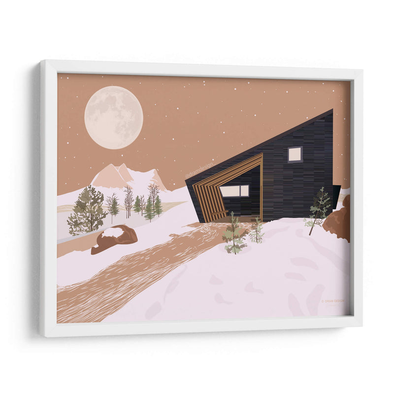 Paisaje nevado - DRAM | Cuadro decorativo de Canvas Lab