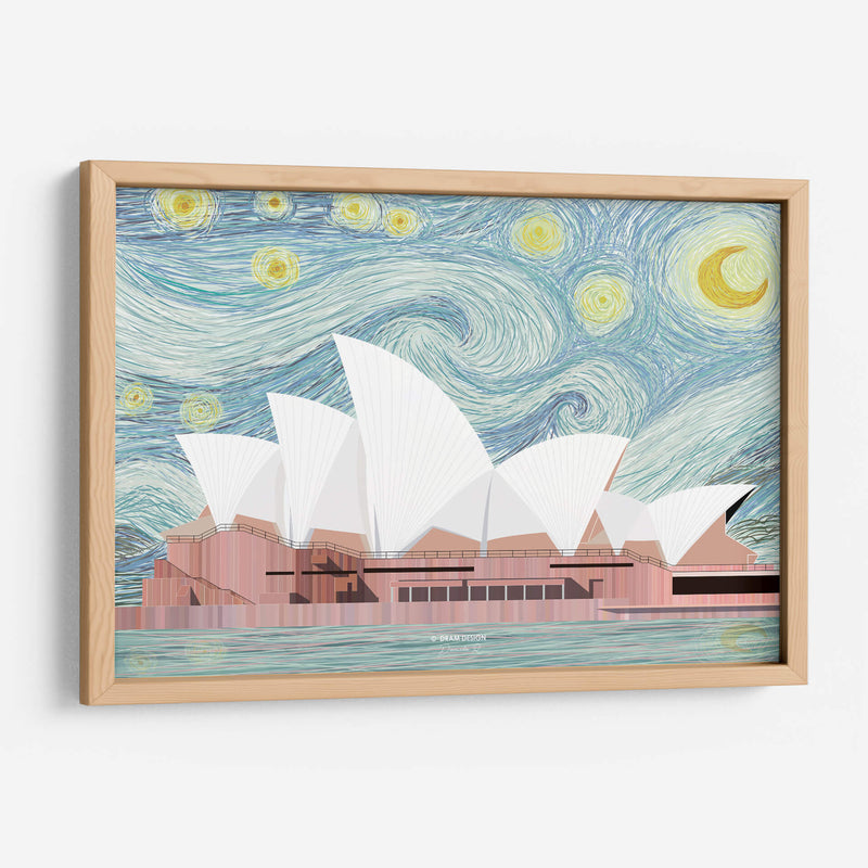 Ópera de Sydney - DRAM | Cuadro decorativo de Canvas Lab