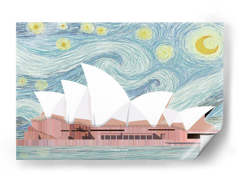 Ópera de Sydney - DRAM | Cuadro decorativo de Canvas Lab