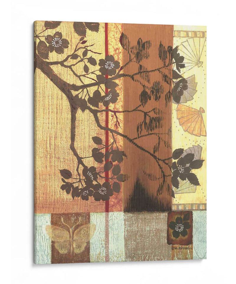 Rama Floreciente Asiática - Wendy Russell | Cuadro decorativo de Canvas Lab