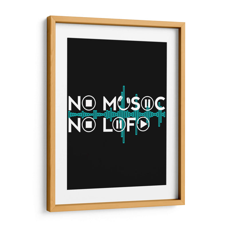 No music, no life - Roge I. Luis | Cuadro decorativo de Canvas Lab