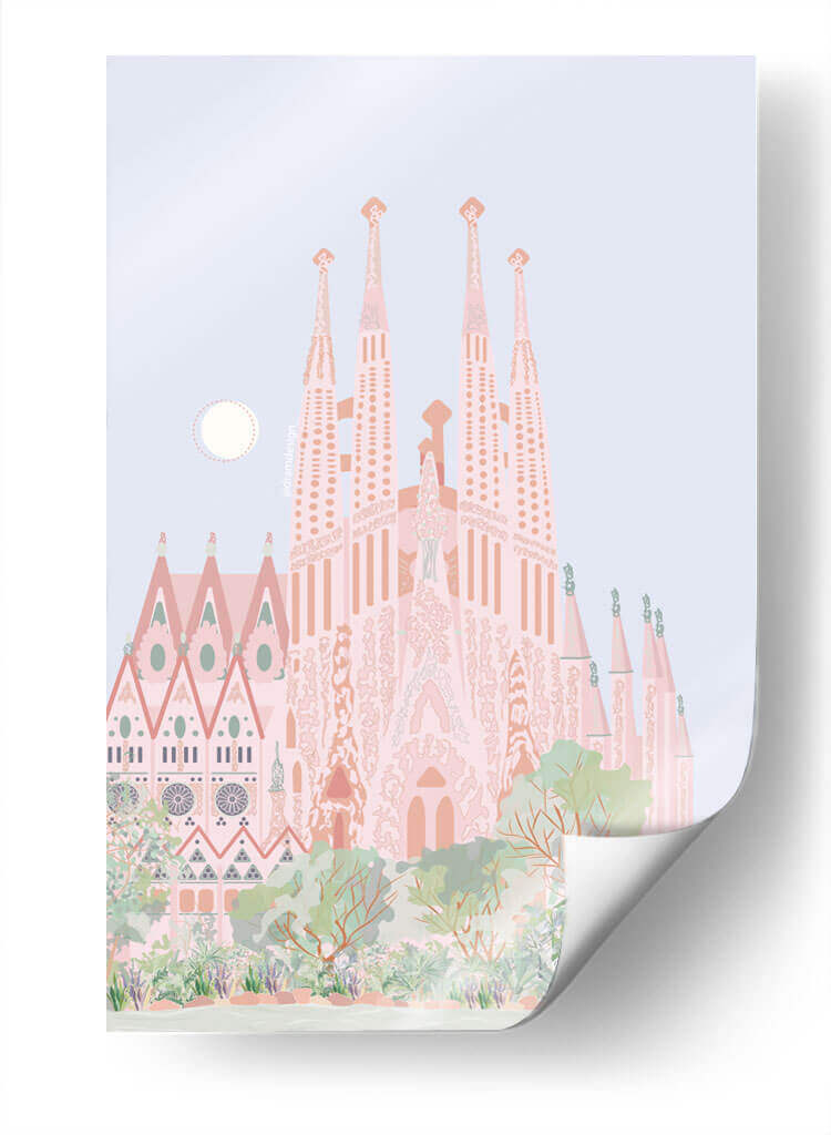 Sagrada Familia - DRAM | Cuadro decorativo de Canvas Lab