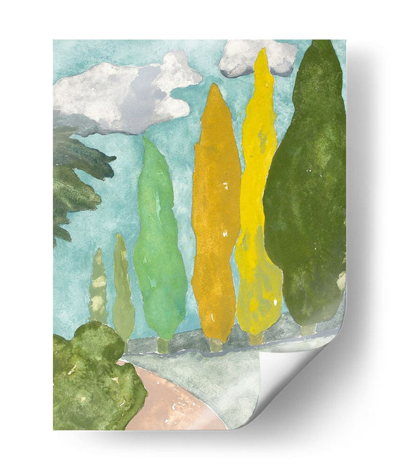 Plein Air Ii Tuscan - Rob Delamater | Cuadro decorativo de Canvas Lab