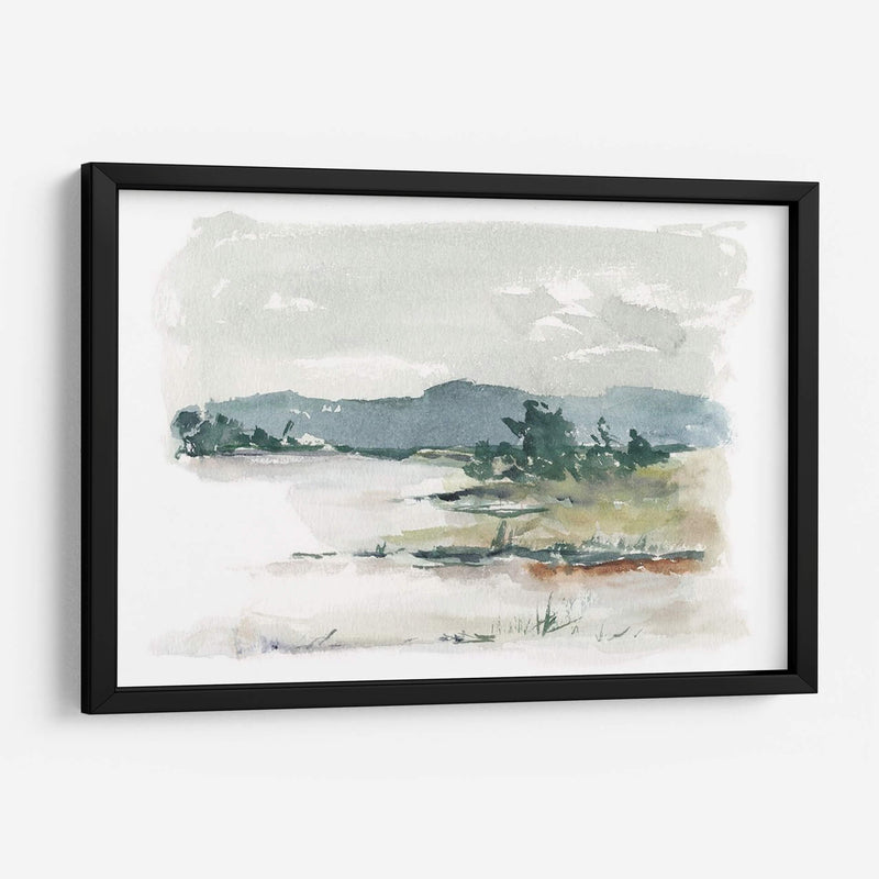 Estudio De Lago Overcast Ii - Ethan Harper | Cuadro decorativo de Canvas Lab