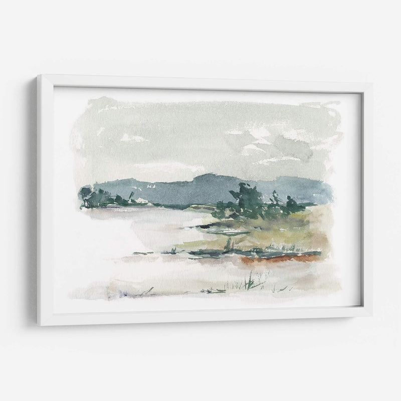Estudio De Lago Overcast Ii - Ethan Harper | Cuadro decorativo de Canvas Lab