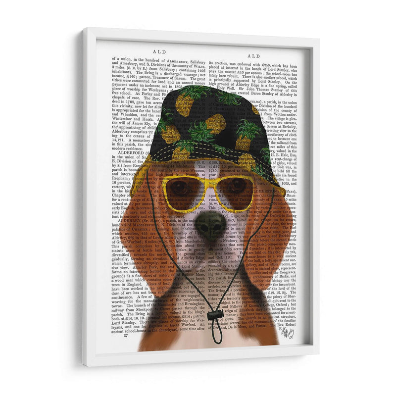 Sombrero De Beagle Y Cubo - Fab Funky | Cuadro decorativo de Canvas Lab