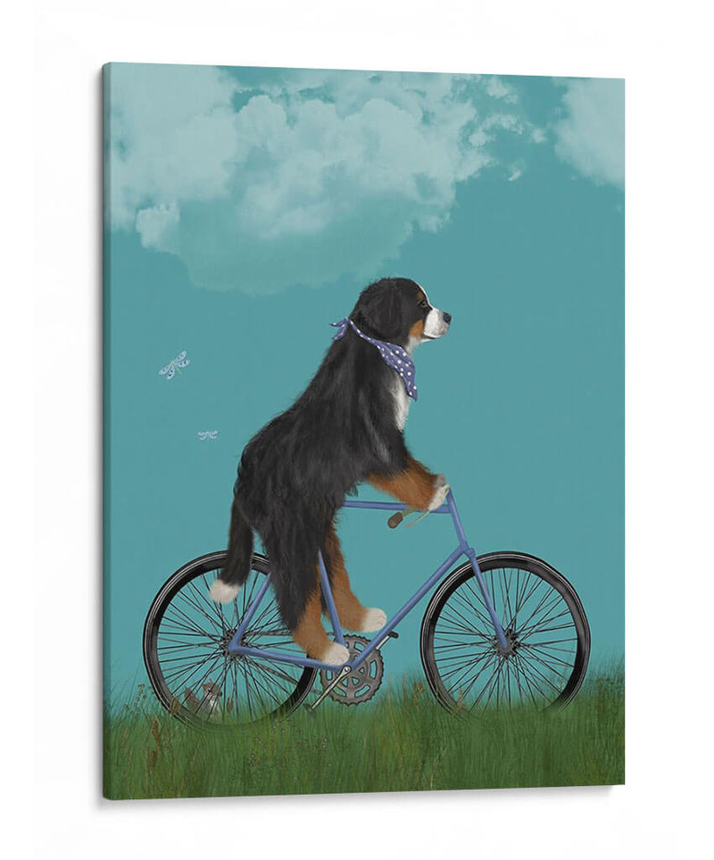 Bernés En Bicicleta - Cielo - Fab Funky | Cuadro decorativo de Canvas Lab