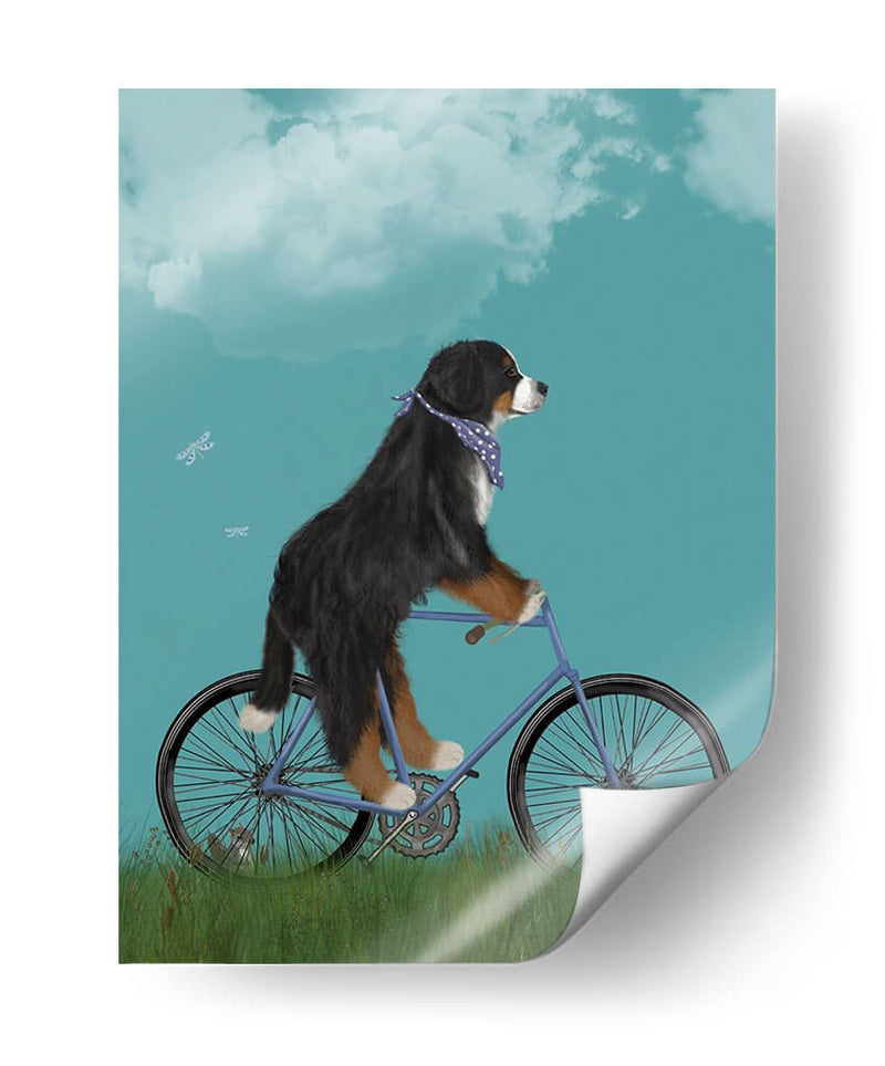 Bernés En Bicicleta - Cielo - Fab Funky | Cuadro decorativo de Canvas Lab