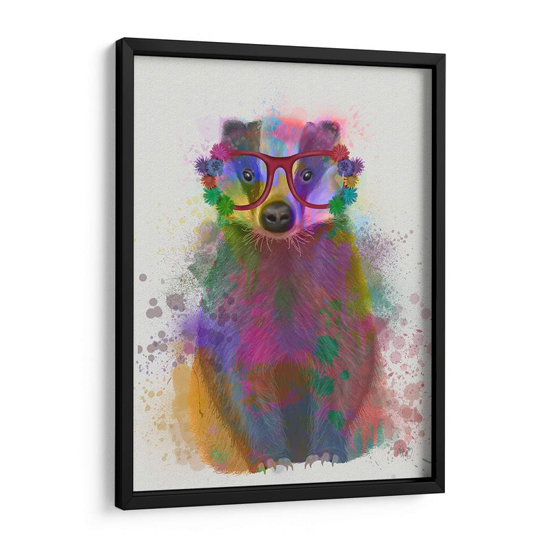 Splash Del Arco Iris De Badger - Fab Funky | Cuadro decorativo de Canvas Lab