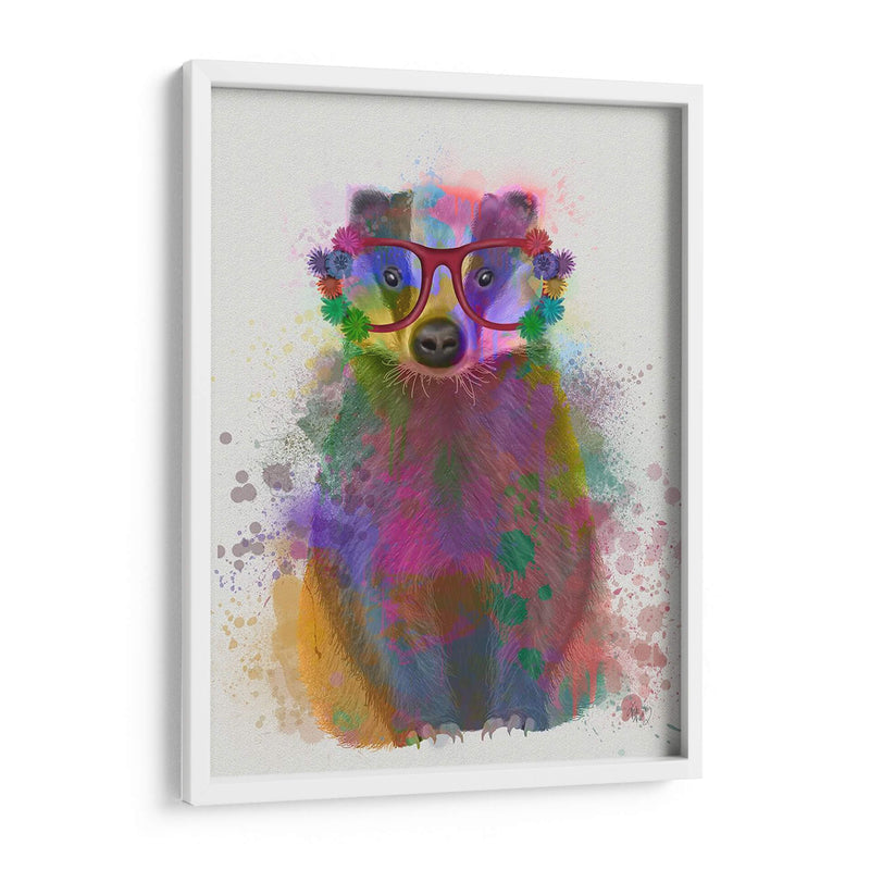 Splash Del Arco Iris De Badger - Fab Funky | Cuadro decorativo de Canvas Lab