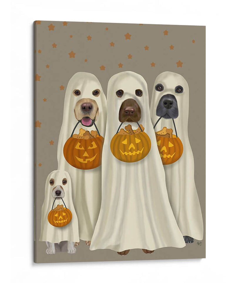 Truco De Halloween O Perros De Tratar - Fab Funky | Cuadro decorativo de Canvas Lab