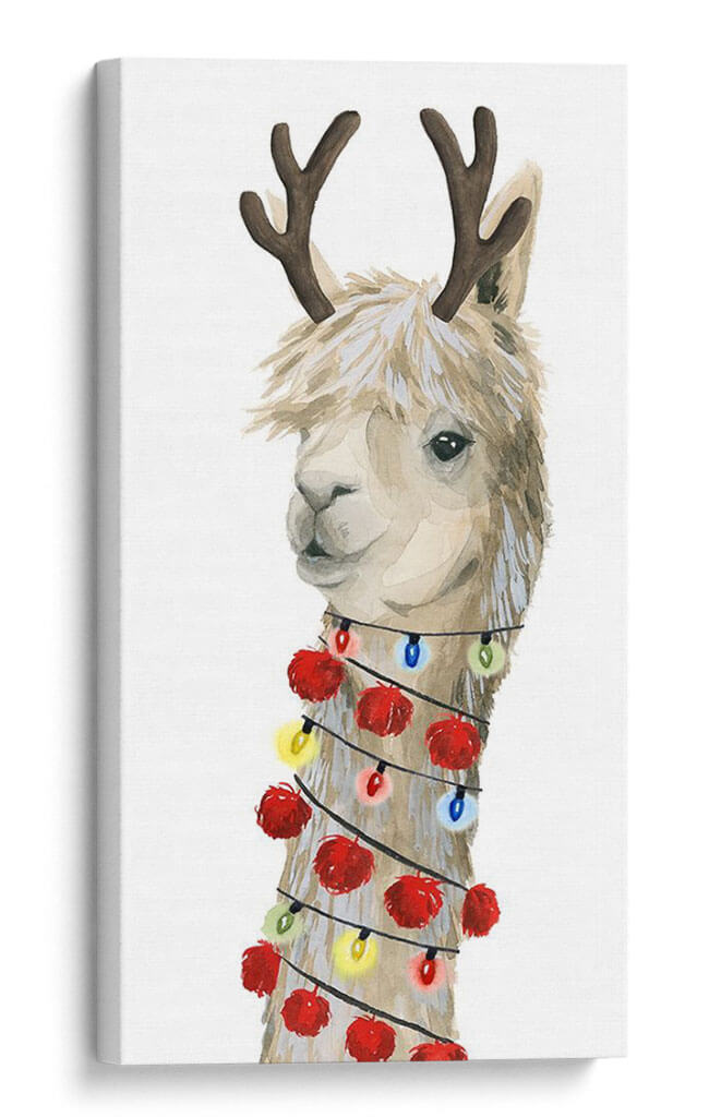 Colección De Navidad Boho B - Grace Popp | Cuadro decorativo de Canvas Lab