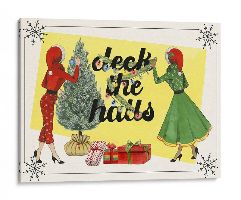 Colección De Navidad Vintage A - Grace Popp | Cuadro decorativo de Canvas Lab
