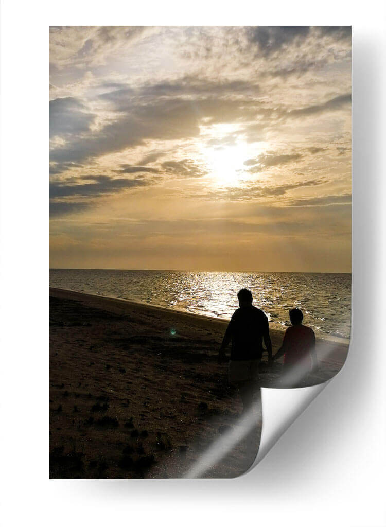 Atardecer en la playa - Arturo Sánchez | Cuadro decorativo de Canvas Lab